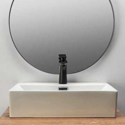 REA-U8701 - Opzetwastafel BONITA 36x51 cm keramiek/glanzend wit