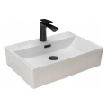 REA-U8701 - Vasque à poser BONITA 36x51 cm céramique/blanc brillant