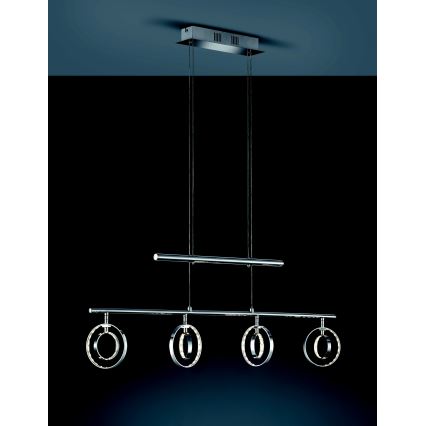 Reality - LED Hanglamp aan een koord PRATER 4xLED/4,5W/230V