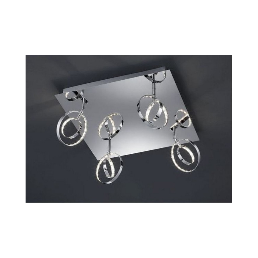 Reality - LED Plafondlamp PRATER 4x LED / 4W / 230V