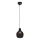 Reality - Suspension sur câble SPROUT 1xE14/40W/230V noir/rotin