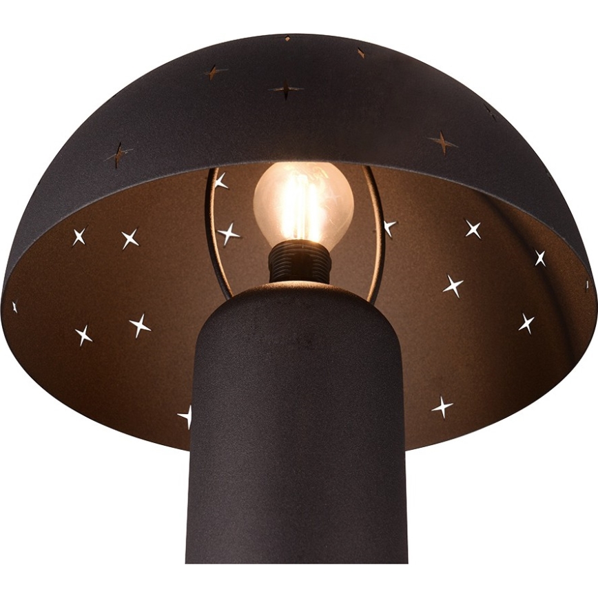 Reality - Tafellamp SETA 1xE14/28W/230V zwart