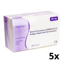 RealyTech - Antigeen COVID-19 Rapid test (saliva) van speeksel 5st
