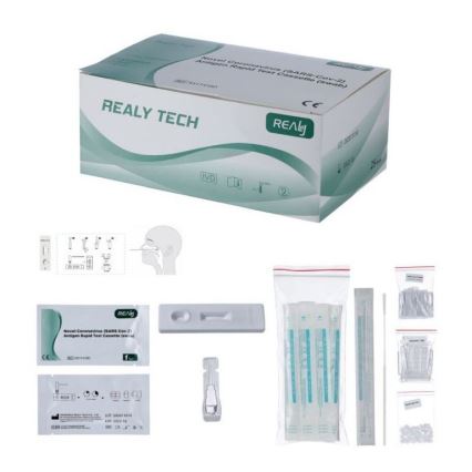 RealyTech - Antigeen COVID-19 Rapid test (swab) - neusuitstrijkje 25st