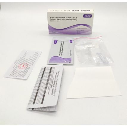 RealyTech - Antigeen COVID-19 Sneltest speekselbemonstering - 1 stuk