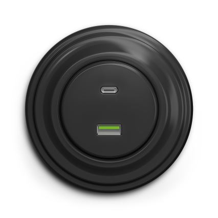 Reblig - Cadre rétro simple anthracite