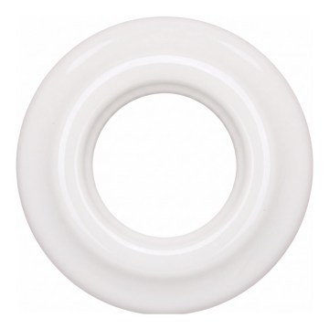Reblig - Cadre rétro simple en porcelaine, blanc