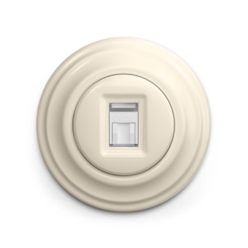 Reblig - Prise de données rétro avec cadre beige