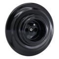 Reblig - Prise domestique rétro en porcelaine avec cadre 250V/16A noire