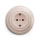 Reblig - Prise murale rétro SCHUKO 230V/16A avec cadre, vieux rose