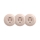 Reblig - Prise murale triple rétro avec cadre SCHUKO 230 V, coloris rose poudré
