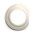 Reblig - Retro buitenste lijst beige