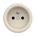 Reblig - Retro wandcontactdoos zonder afdekraam 230V beige