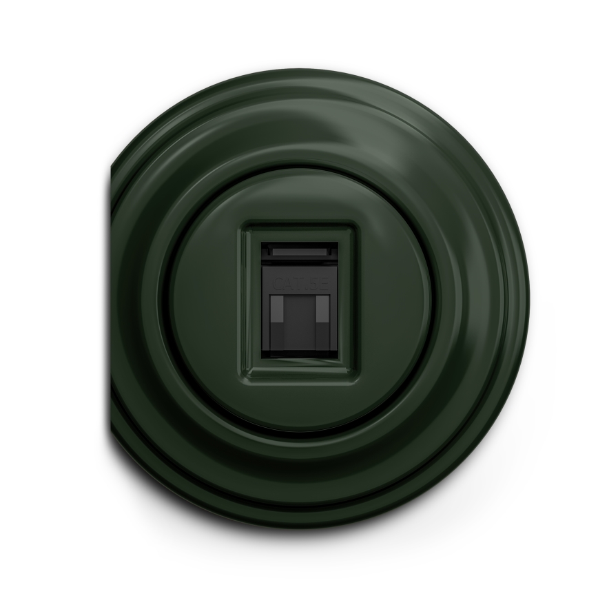 Reblig - Retrolijst, zijpaneel, groen