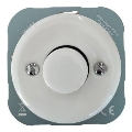 Reblig - Variateur rétro en porcelaine sans cadre 250V/10A blanc
