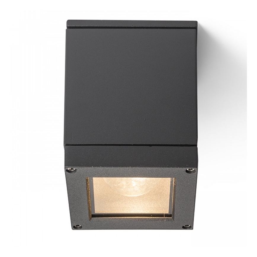 RED - Design Rendl - R10385 - Plafond Lamp voor Buiten QUADRA 1xE27/75W/230V IP54