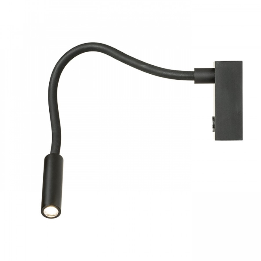 RED -  Design Rendl - R10541 - LED Wandlamp AIM LED/3W/230V zwart