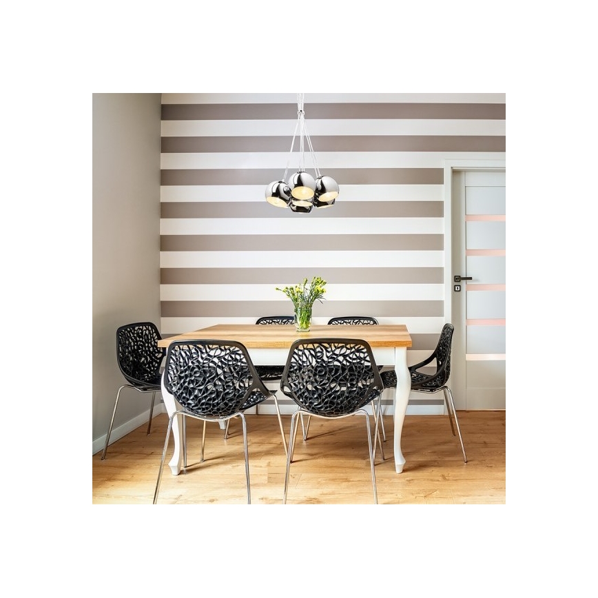 RED - Design Rendl - R11761 - Suspension filaire ASTROMET 7xE27/42W/230V