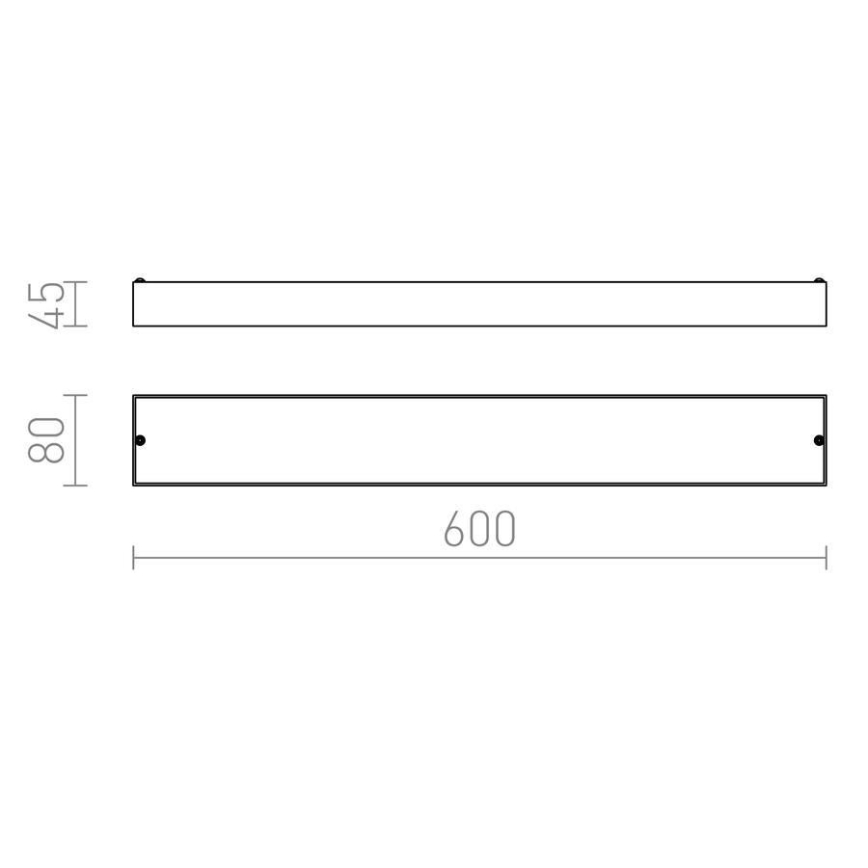 RED - Design Rendl - R11993 - LED Badkamer Wand Lamp MARINA LED/9W/230V IP44