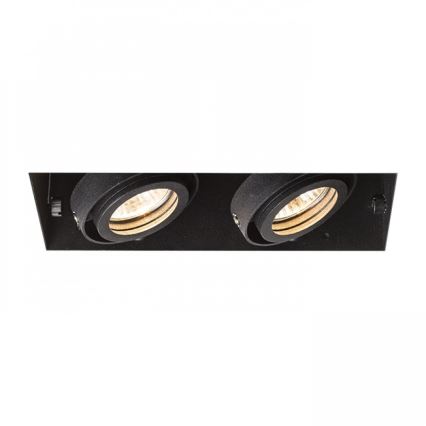 RED - Design Rendl - R12053 - Inbouwverlichting ELECTRA 2xGU10/50W/230V