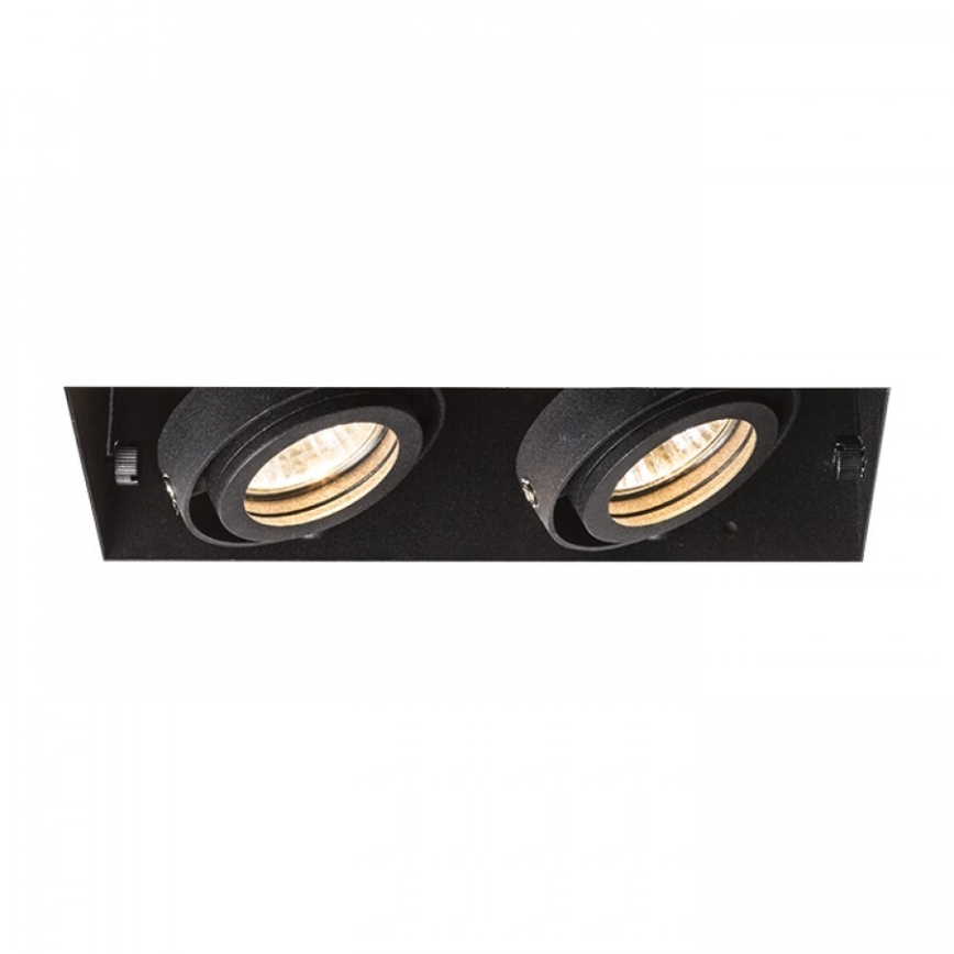 RED - Design Rendl - R12053 - Inbouwverlichting ELECTRA 2xGU10/50W/230V