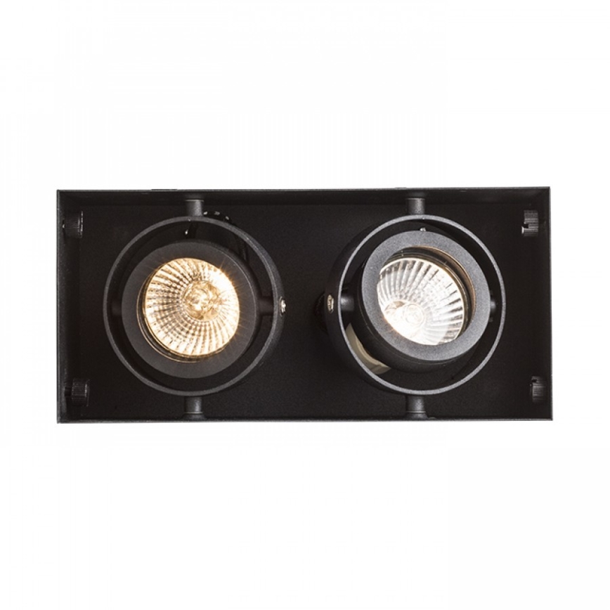RED - Design Rendl - R12053 - Inbouwverlichting ELECTRA 2xGU10/50W/230V