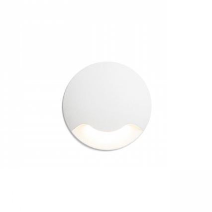 RED - Design Rendl -R12613- Lumière intégrée d'extérieur KICK LED/1W/230V IP54