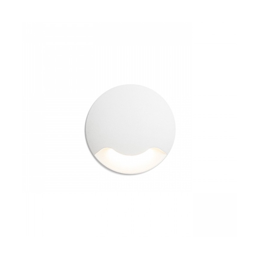 RED - Design Rendl -R12613- Lumière intégrée d'extérieur KICK LED/1W/230V IP54
