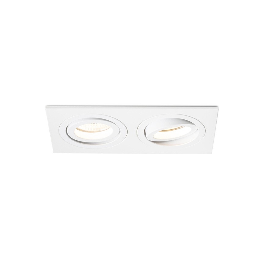 RED - Design Rendl - R12713- Inbouwverlichting PASADENA 2xGU10/50W/230V