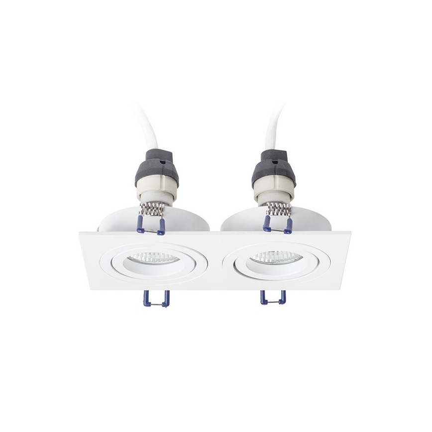 RED - Design Rendl - R12713- Inbouwverlichting PASADENA 2xGU10/50W/230V