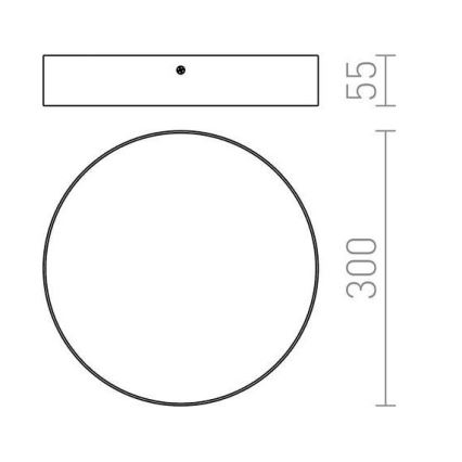 RED - Design Rendl - R12845 - Plafonnier LARISA LED/30W/230V doré