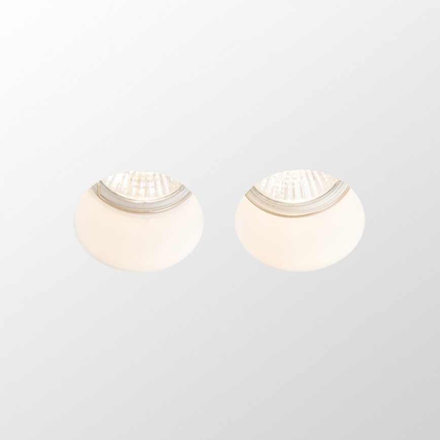 RED -  Design Rendl - R12900 - Inbouwlamp QUO 2xGU10/35W/230V