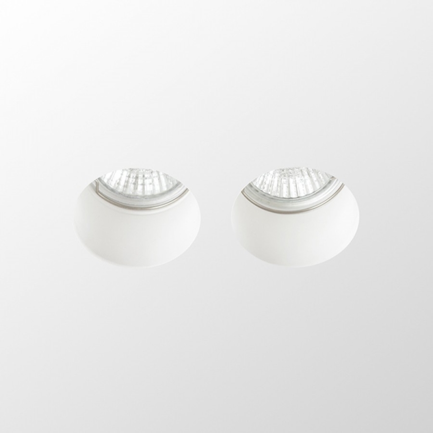 RED -  Design Rendl - R12900 - Inbouwlamp QUO 2xGU10/35W/230V