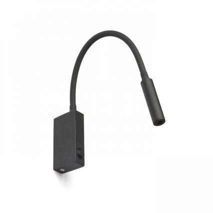 RED - Design Rendl - R12945 - LED Flexibele lamp EKE LED/3W/230V zwart