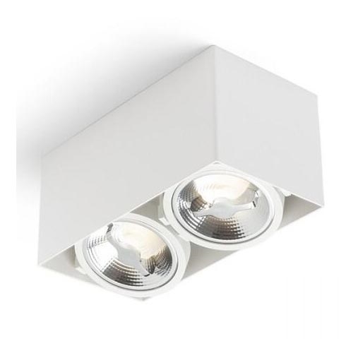 RED - Design Rendl - R13362 - Spot JAMES 2xLED/15W/230V