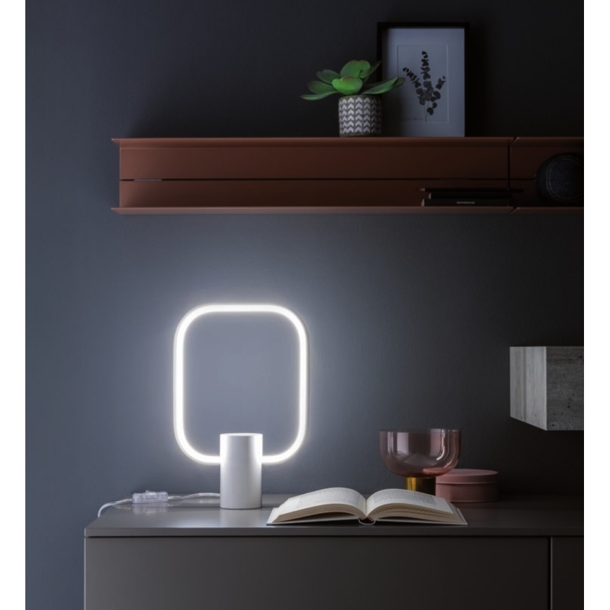 Redo 01-1226 - Dimbare LED-tafellamp DOM LED/21W/230V wit