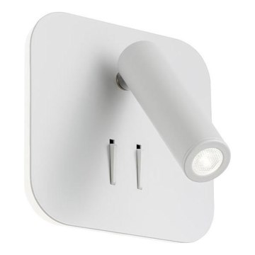 Redo 01-1491 - LED-wandlamp QUDA LED/6W/230V + LED/3W CRI 90 wit