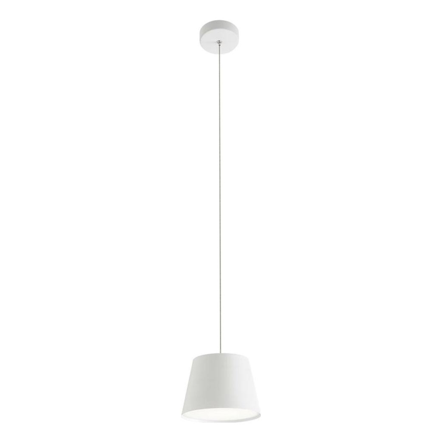 Redo 01-1495 - LED-hanglamp aan kabel LOLLI LED/6W/230V Ø 14 cm wit