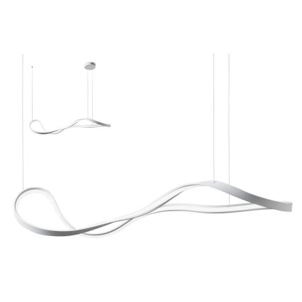 Redo 01-1531 - LED-hanglamp aan kabel NUBO LED/43W/230V wit