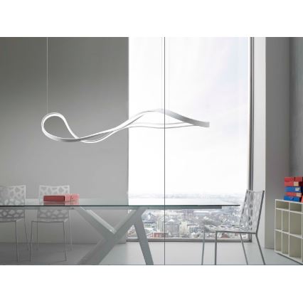 Redo 01-1531 - Suspension sur câble LED NUBO LED/43W/230V blanche