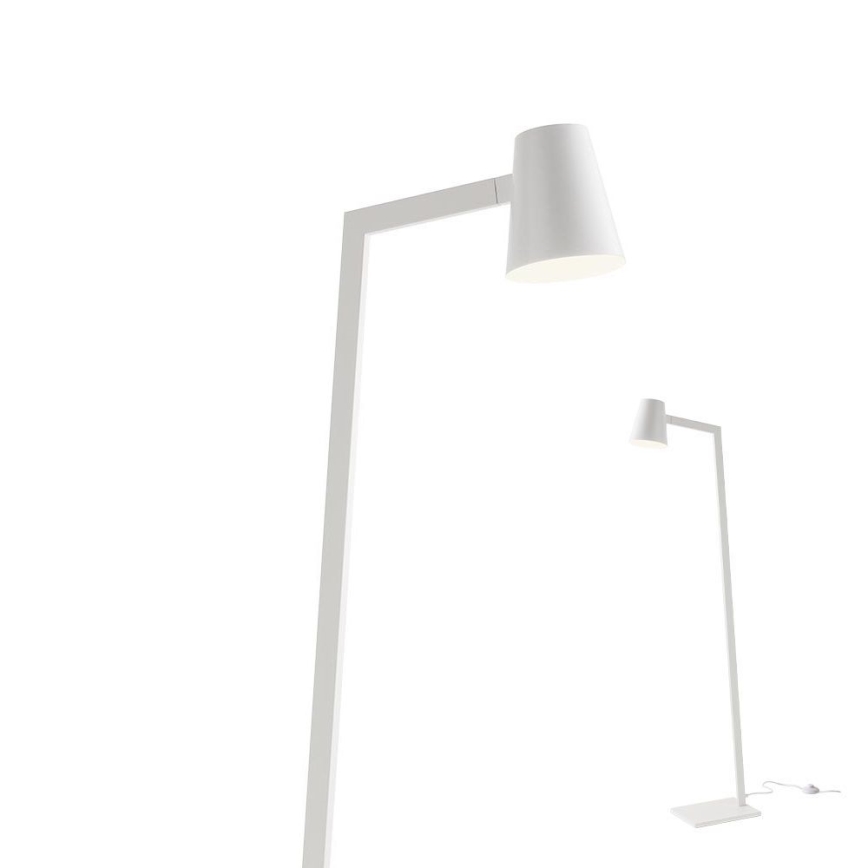 Redo 01-1556 - Staande lamp MINGO 1xE27/42W/230V wit
