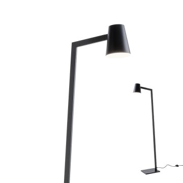 Redo 01-1557 - Vloerlamp MINGO 1xE27/42W/230V zwart
