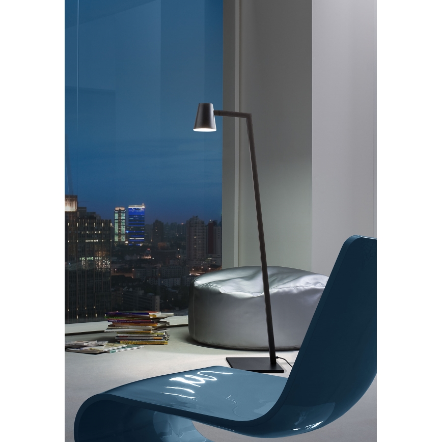 Redo 01-1557 - Vloerlamp MINGO 1xE27/42W/230V zwart