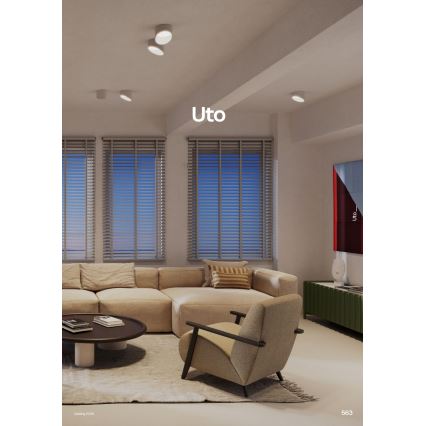 Redo 01-1627 - LED inbouwspot UTO LED/12W/230V Ø 12 cm wit