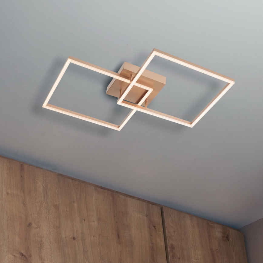 Redo 01-1643 - Plafonnier LED dimmable KLEE LED/57W/230V doré