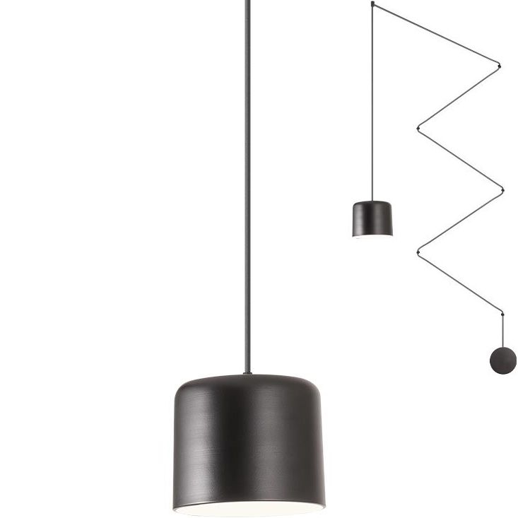 Redo 01-1822 - Suspension filaire DODO 1xE27/15W/230V araignée noir
