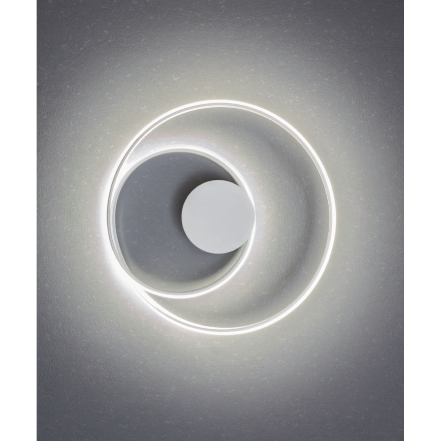 Redo 01-1886 - Plafonnier LED dimmable TORSION LED/29W/230V Ø 55 cm blanc