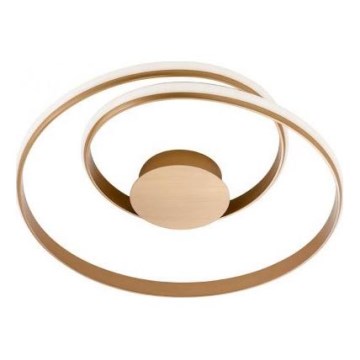 Redo 01-1887 - Plafonnier LED dimmable TORSION LED/29W/230V 4000K Ø 55 cm bronze