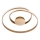 Redo 01-1887 - Plafonnier LED dimmable TORSION LED/29W/230V 4000K Ø 55 cm bronze