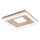 Redo 01-1998 - LED dimbare plafondlamp MAYA LED/42W/230V 42,5x42,5 cm goud